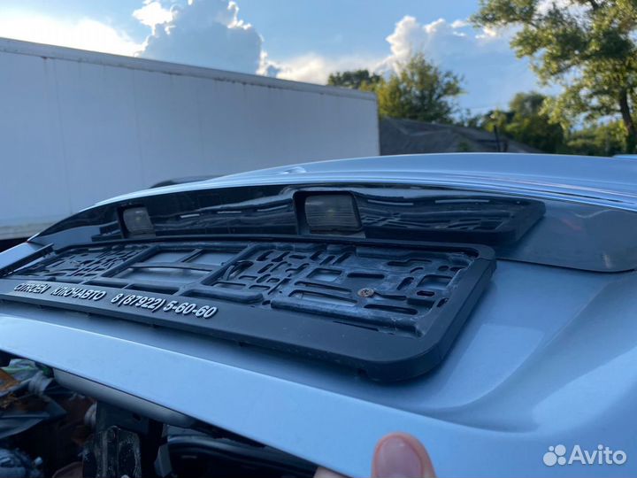 Накладка крышки багажника Citroen C4 2