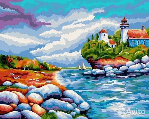 Раскраска по номерам