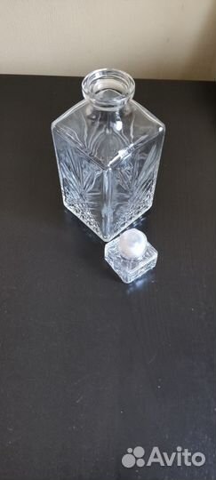 Графин штоф хрустальный Италия
