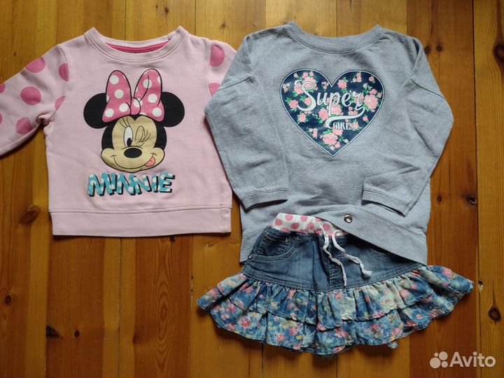 На доставке Пакет вещей для девочки 104