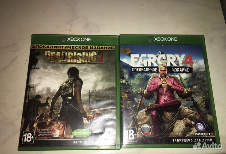 Xbox игра Dead Rising 3 и Farcry 4