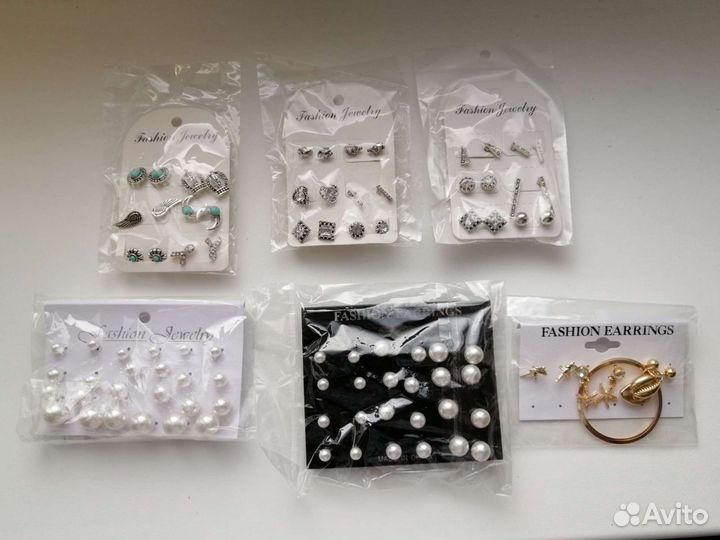 Новые наборы серёжек