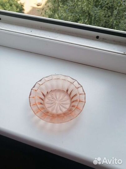 Розетки для варенья ссср, цветное стекло, винтаж