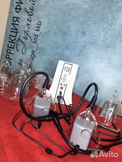 Аппарат вакуумного массажа «паук»