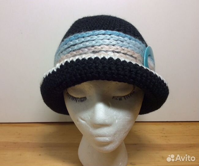 Очаровательная шляпка с пряжкой, р-р 54-57, арт181