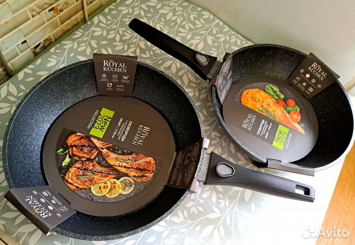 Разные сковородки Royal kuchen