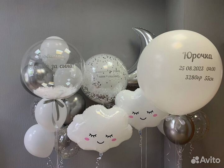 Гелевые шары доставка 24/7 Геленджик