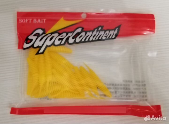 Силиконовые приманки Supercontinent