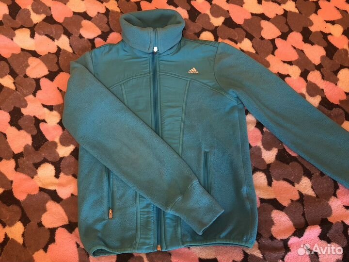Флисовая толстовка adidas оригинал