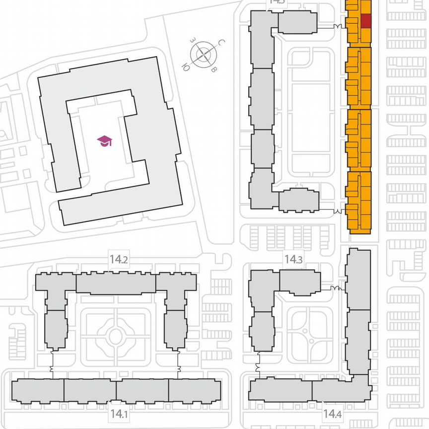 2-к. квартира, 53,7 м², 5/8 эт.