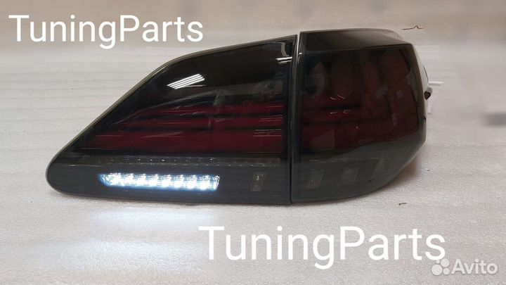 Стопы RX350 08-15 г. стиль 20г. +дымчатые