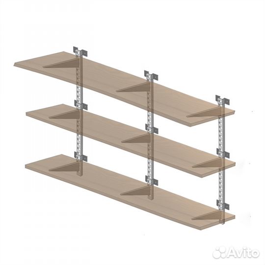 Стеллаж для гаража полки система хранения пвз