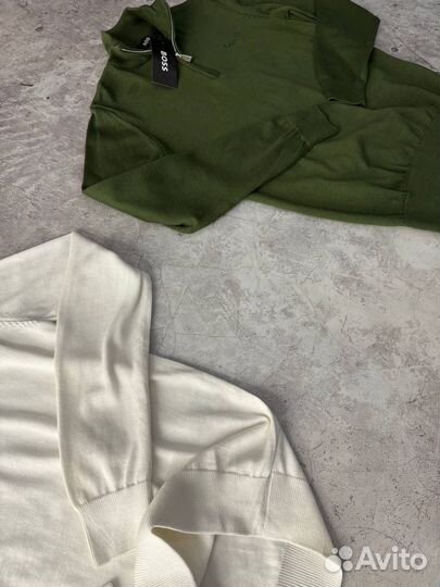 Свитер полузамок Hugo Boss