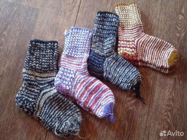 Продам шерстяные носки из овечей шерсти