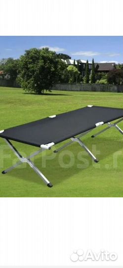 Новая В упаковке кемпинговая кровать до 120 кг