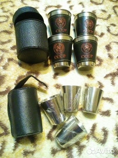 Хрустальный графин под водку, стопки