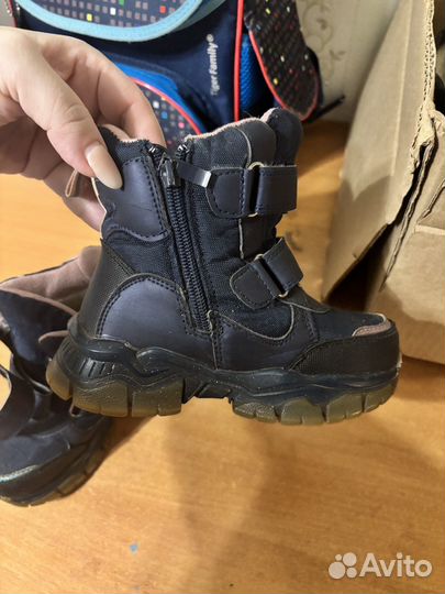 Ботинки для девочки зимние 24