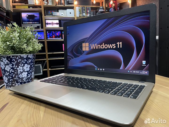 Ноутбук Asus 2020г / AMD A4-9125 / 8gb DDR4 / 1TB