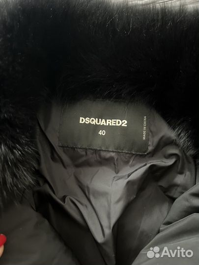 Пуховик пальто Dsquared