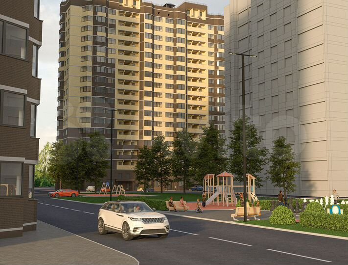 1-к. квартира, 48,5 м², 10/19 эт.