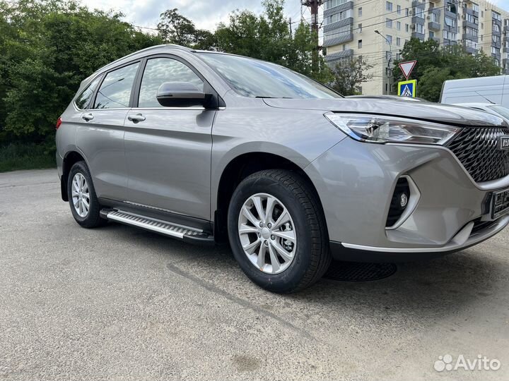 Пороги алюминиевые Haval M6
