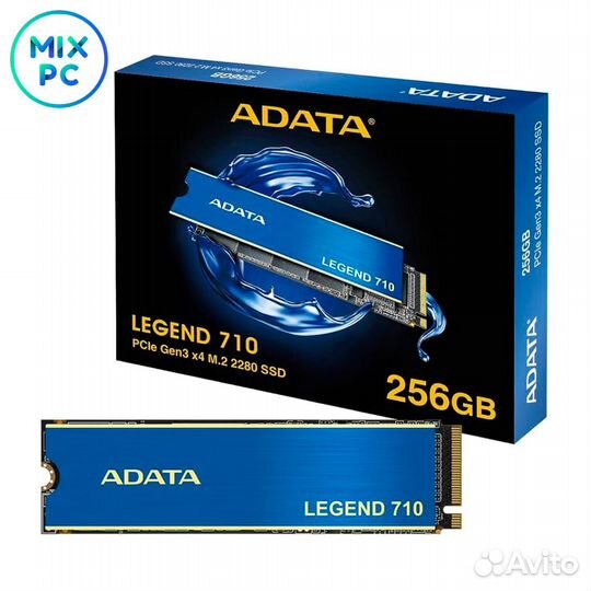 Накопитель SSD M.2 256Gb adata legend 710 aleg-710