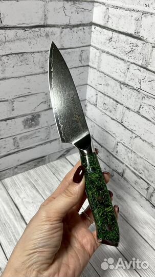 Нож Шеф дамасский