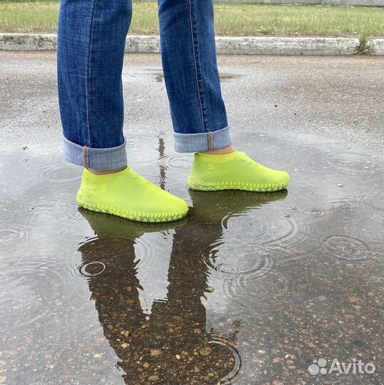 Силиконовые чехлы для защиты обуви,размер S
