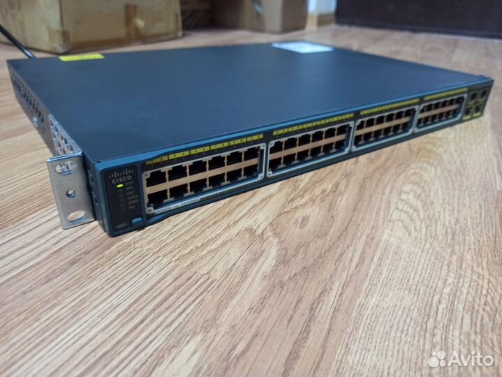 PoE коммутатор Cisco Catalyst ws-c2960-48pst-l