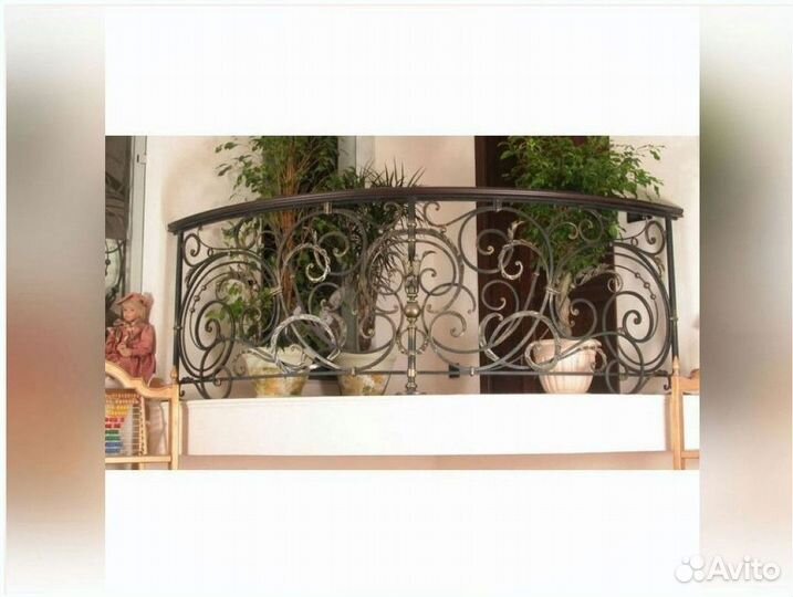 Балкон кованый