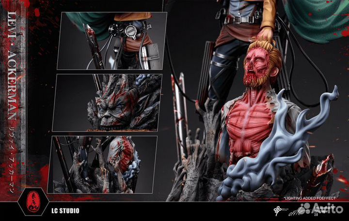 Фигурка леви атака титанов