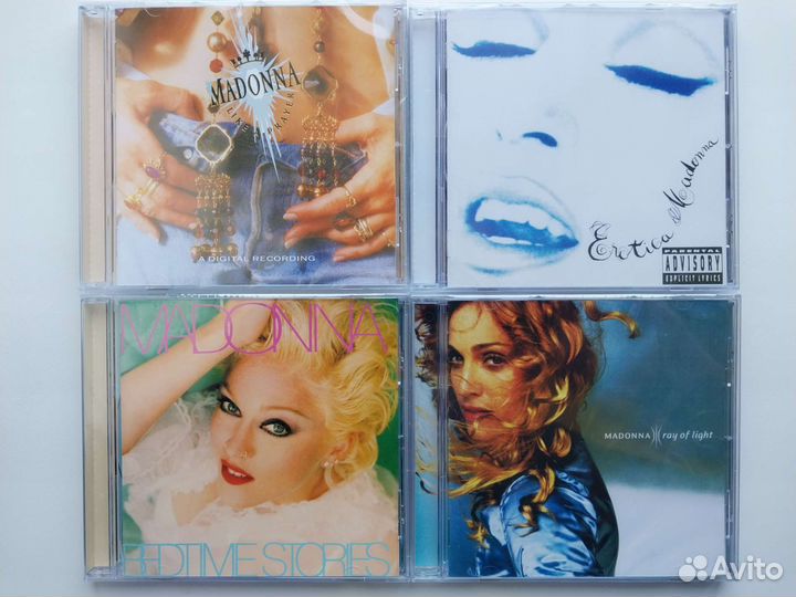 CD диски Madonna, Mylène Farmer