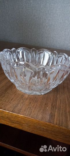 Хрустальный салатник СССР