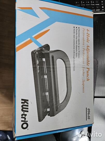 Дырокол на 2-3-4 отверстия KW-triO