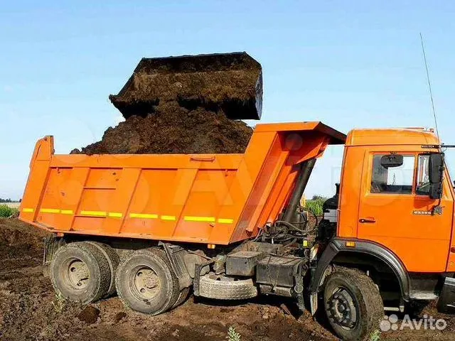 Камаз земли фото Навоз коровий перегной купить в Чебоксарах Товары для дома и дачи Авито