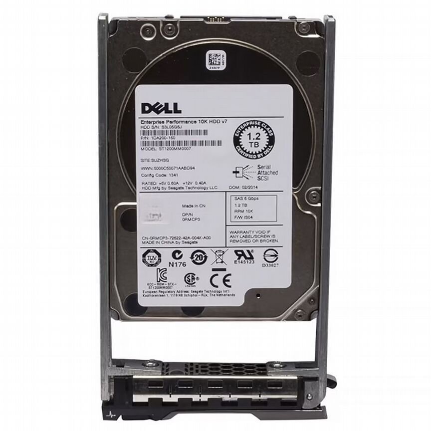 [RMCP3] Жесткий Диск Dell 1.2tb Sas 2,5 Rmcp3