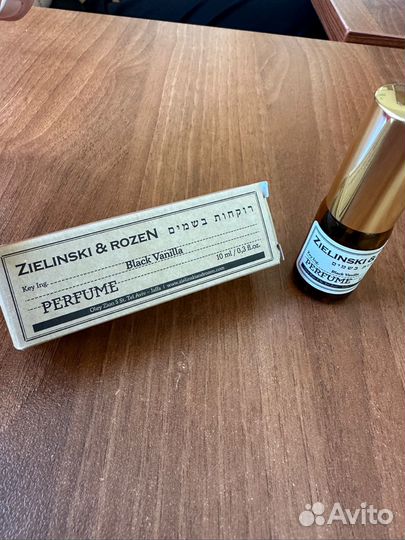 Духи zielinski & rozen black vanilla