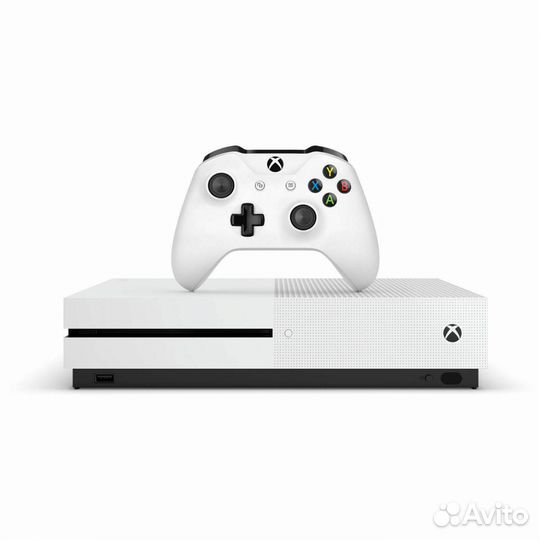 Xbox one s с кучей игр