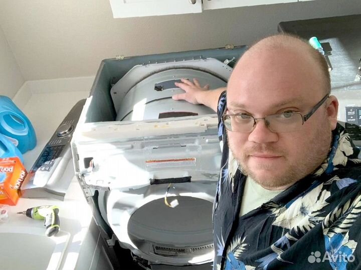 Peмoнт стиральных машин: Запчасти с coбoй