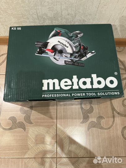 Дисковая пила metabo ks55