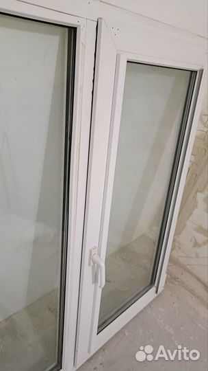 Окно пластиковое пвх бу