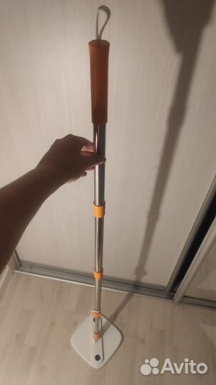 Набор для уборки, швабра с отжимом, ведро