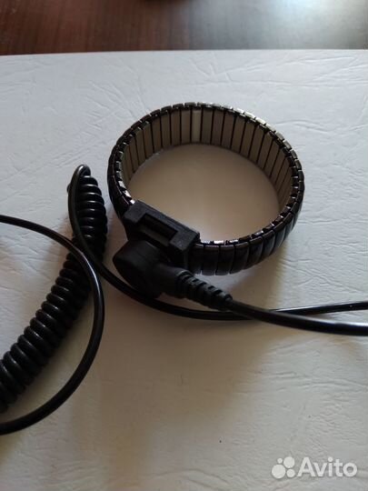 Антистатический ESD браслет с проводом