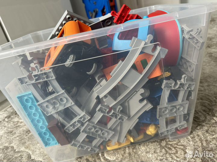 Конструктор lego duplo 10875 Грузовой поезд