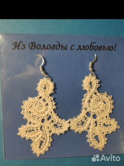 Вологодское кружево - снежинки