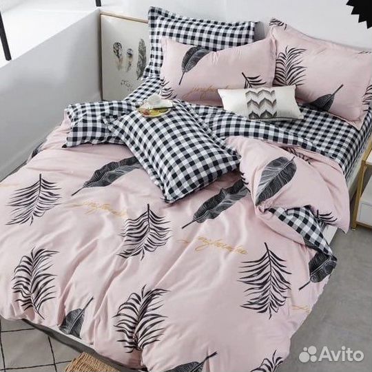 Белье постельное семейный