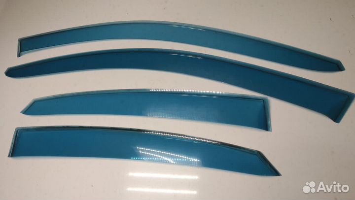 Дефлекторы на chevrolet lacetti (седан)