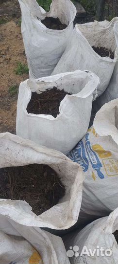 Навоз коровий в мешках