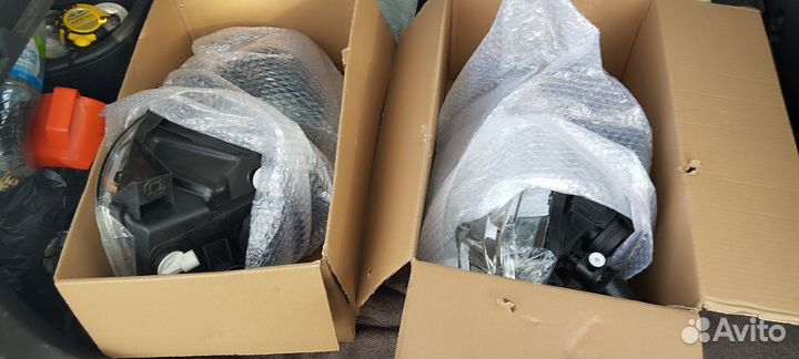 Фары на renault logan 1