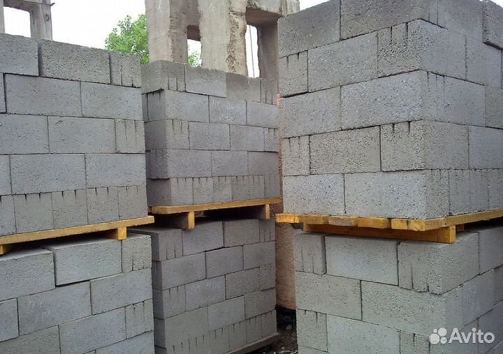 Керамзитобетонные блоки перегородочные